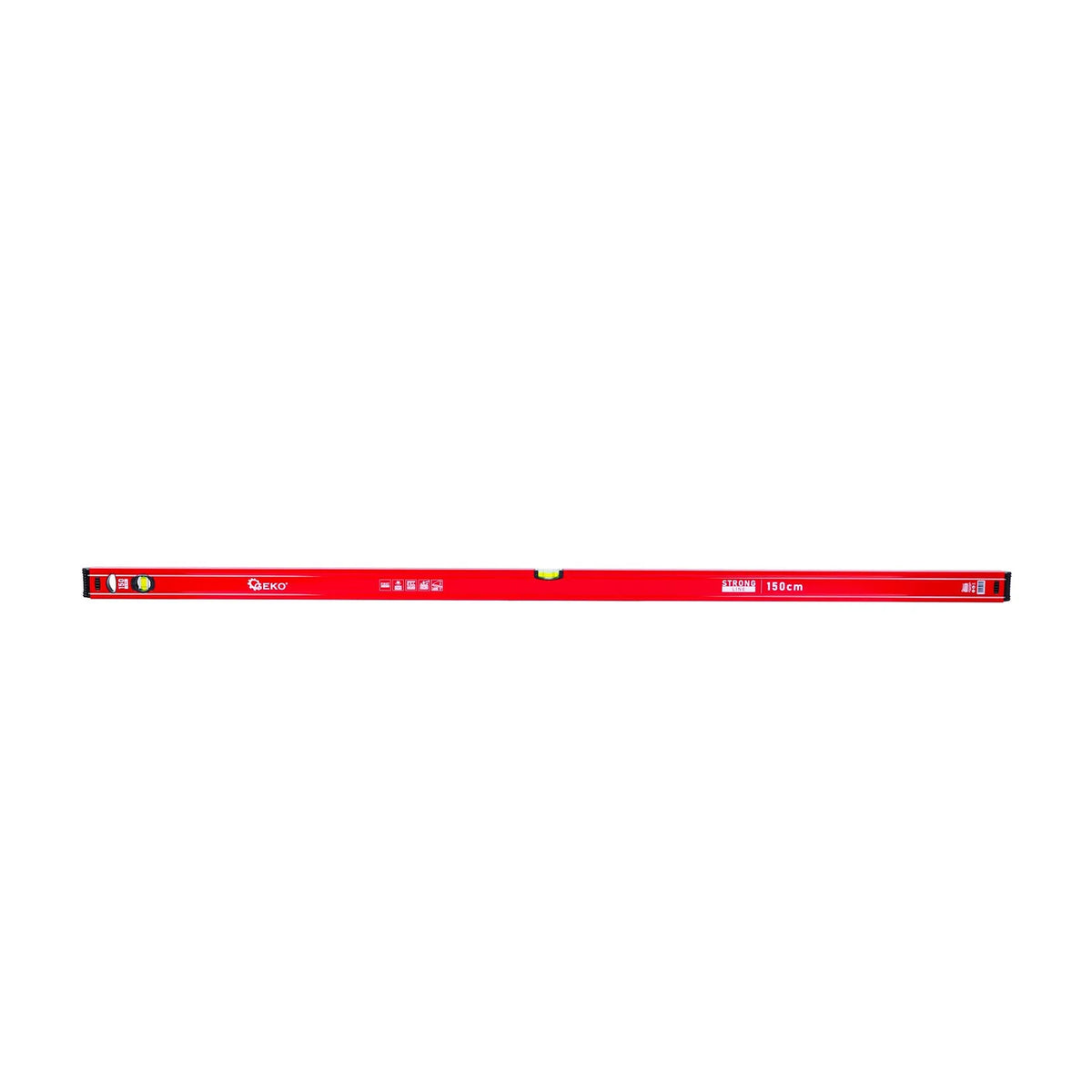 GEKO Aluminium waterpas met magneet Strong Line 1500 mm