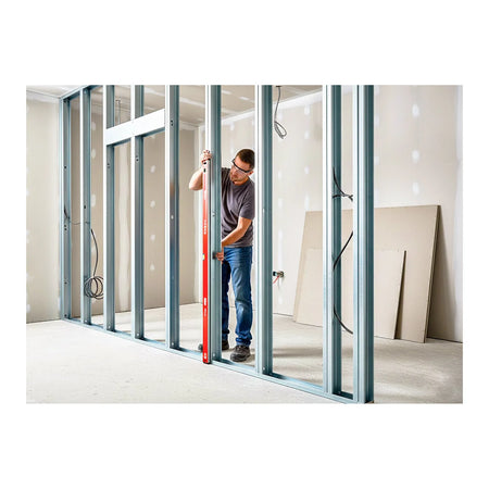 GEKO Aluminium waterpas met magneet Strong Line 1500 mm