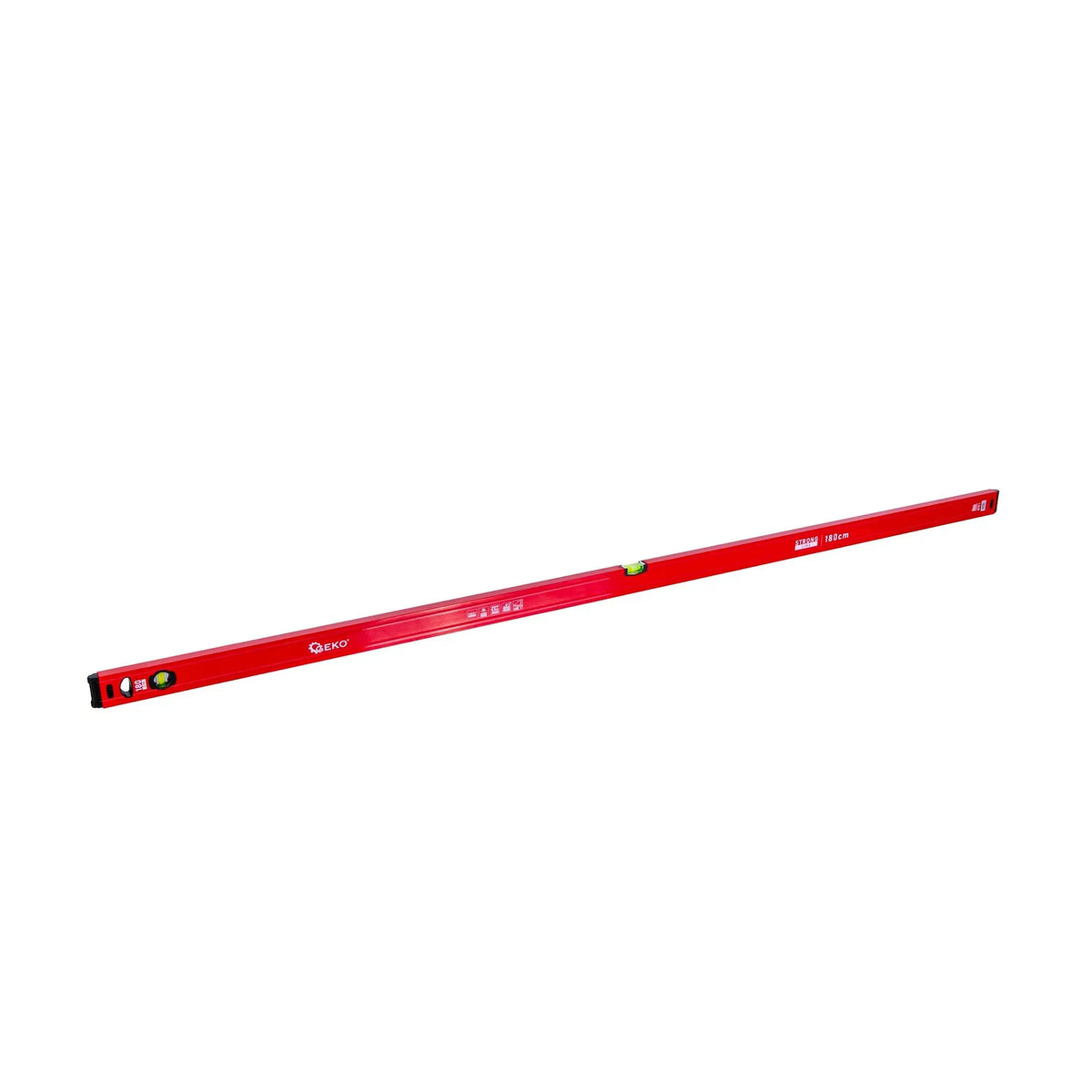 GEKO Aluminium waterpas met magneet Strong Line 1800 mm