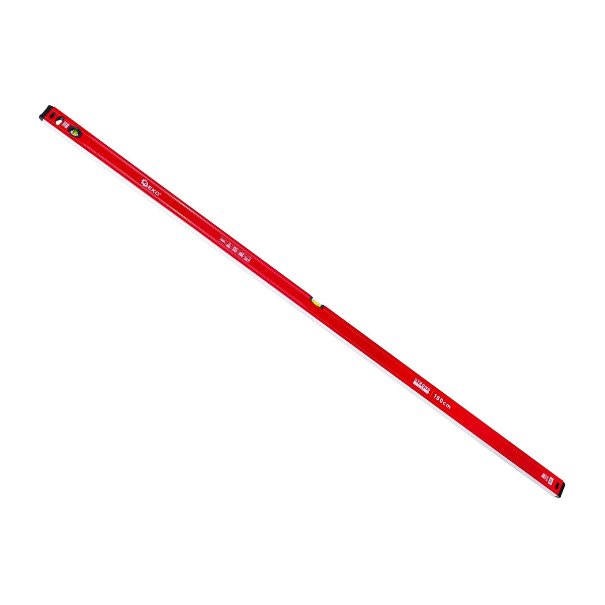 GEKO Aluminium waterpas met magneet Strong Line 1800 mm