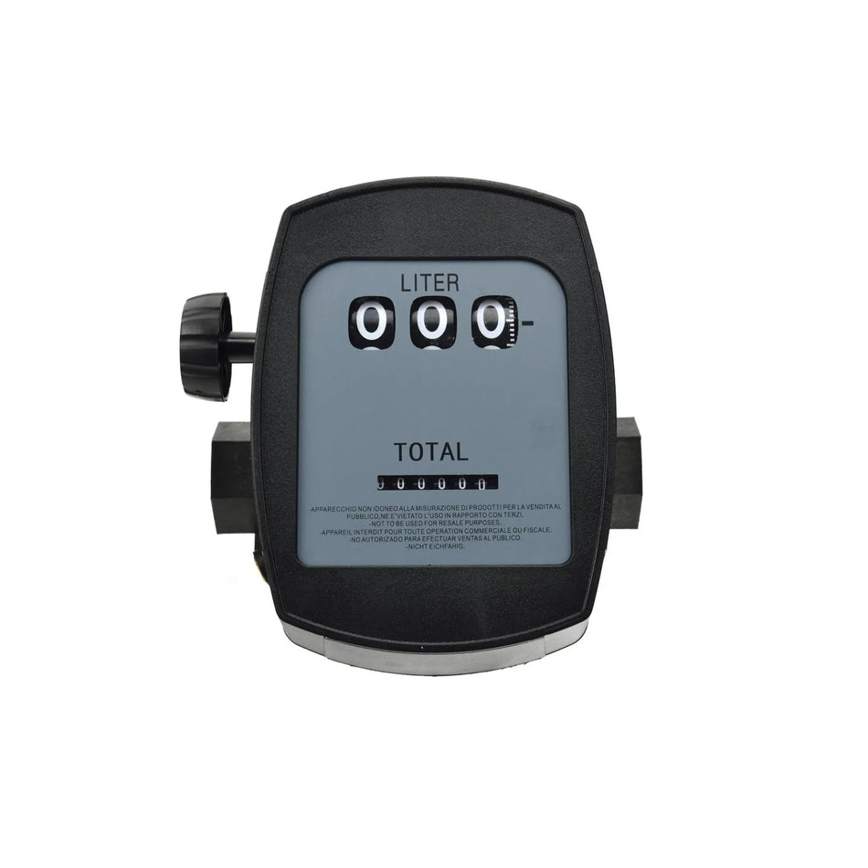 GEKO Mechanische brandstofdoorstroommeter voor diesel en olie 1inch BSP