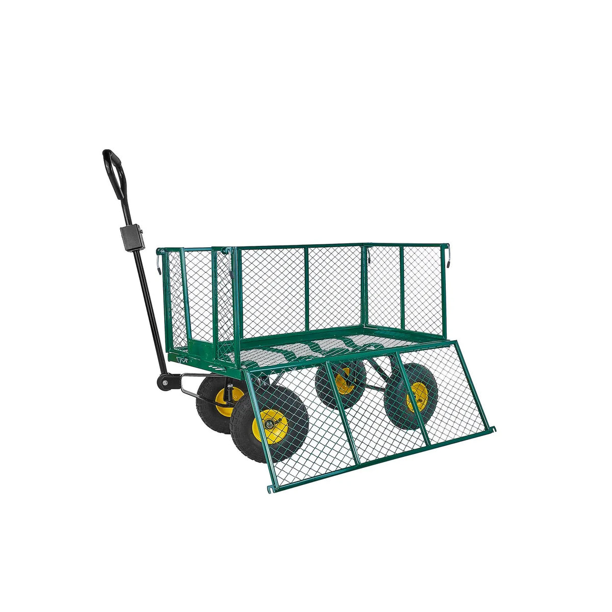 GEKO Grote Gartentrolley 96x51x40 cm met 220L Inhoud