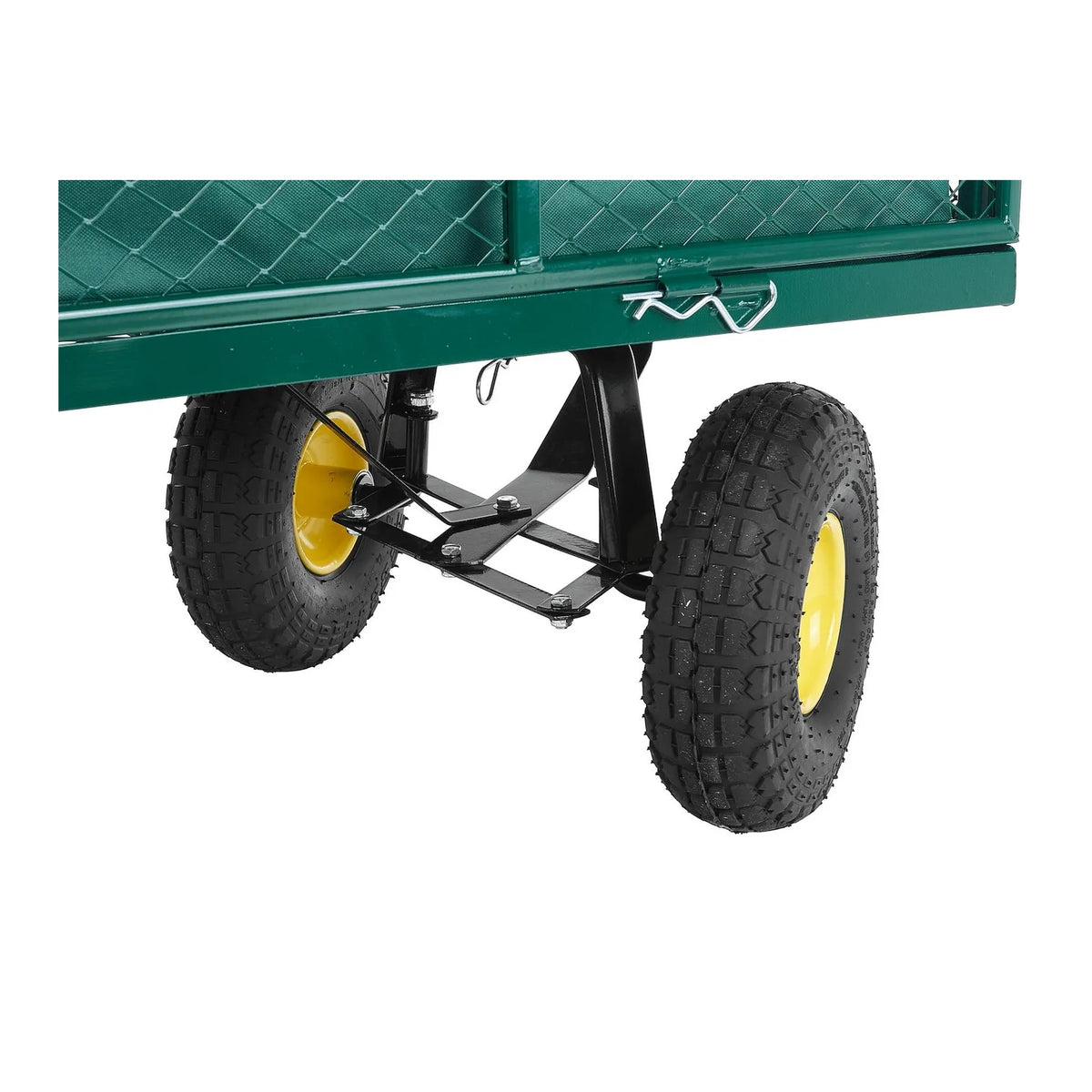 GEKO Grote Gartentrolley 96x51x40 cm met 220L Inhoud