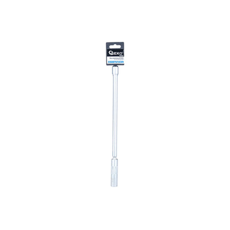 GEKO Dunwandige bougiesleutel 3/8" 14 mm met universeel gewricht
