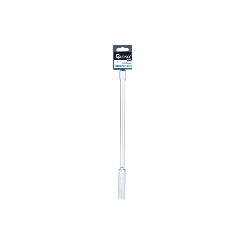 GEKO Dunwandige bougiesleutel 3/8" 14 mm met universeel gewricht