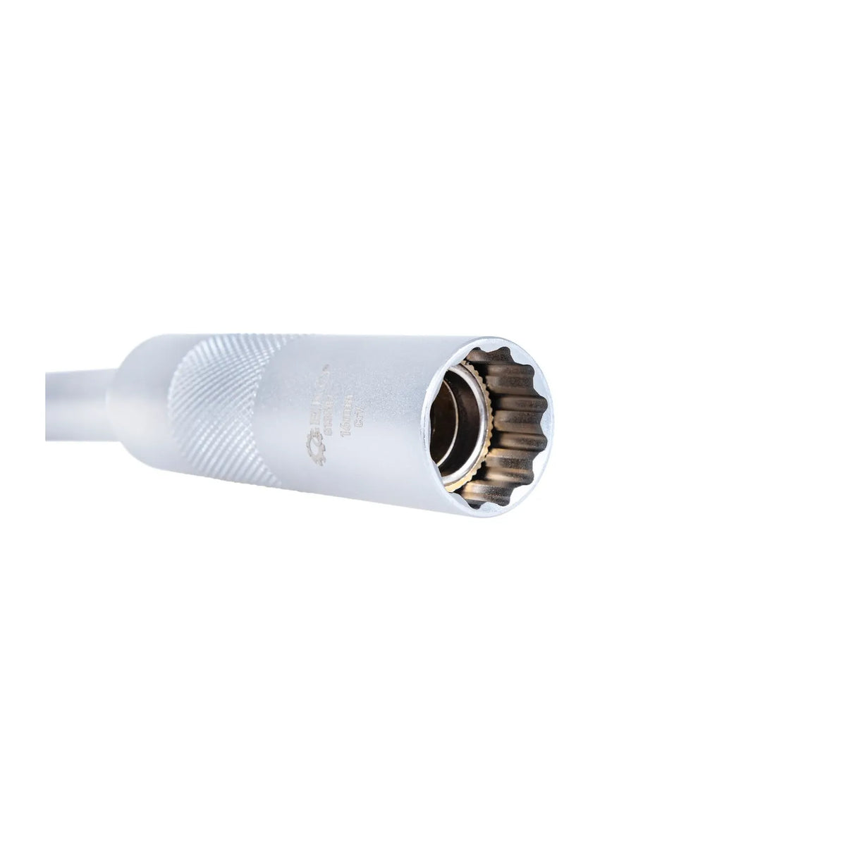 GEKO Dunwandige bougiesleutel 3/8" 16 mm met universeel gewricht
