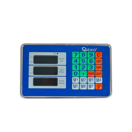 GEKO Platformweegschaal LCD tot 300 kg met stalen plateau 40x50 cm
