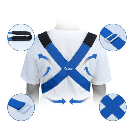 GEKO Verhuisbanden met harnas 2,9 m/270 kg/50 mm