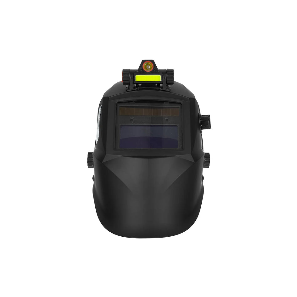 GEKO Lashelm met automatisch donkerwordend filter en LED verlichting
