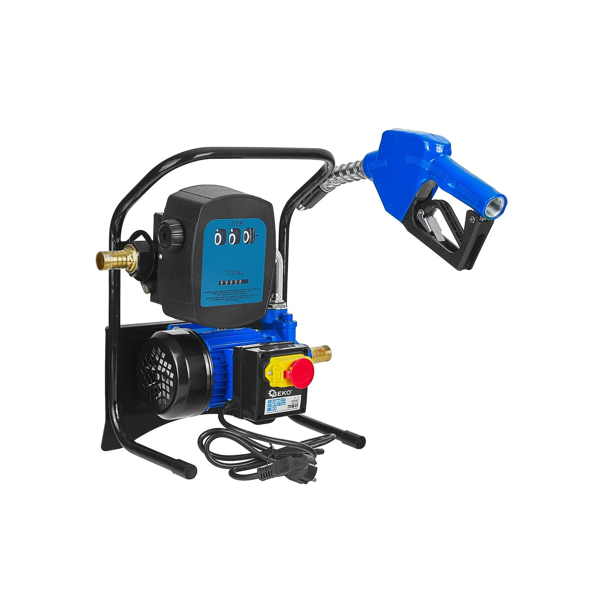 GEKO Dieselbrandstofpomp met mechanische meter 230 V 40l/min