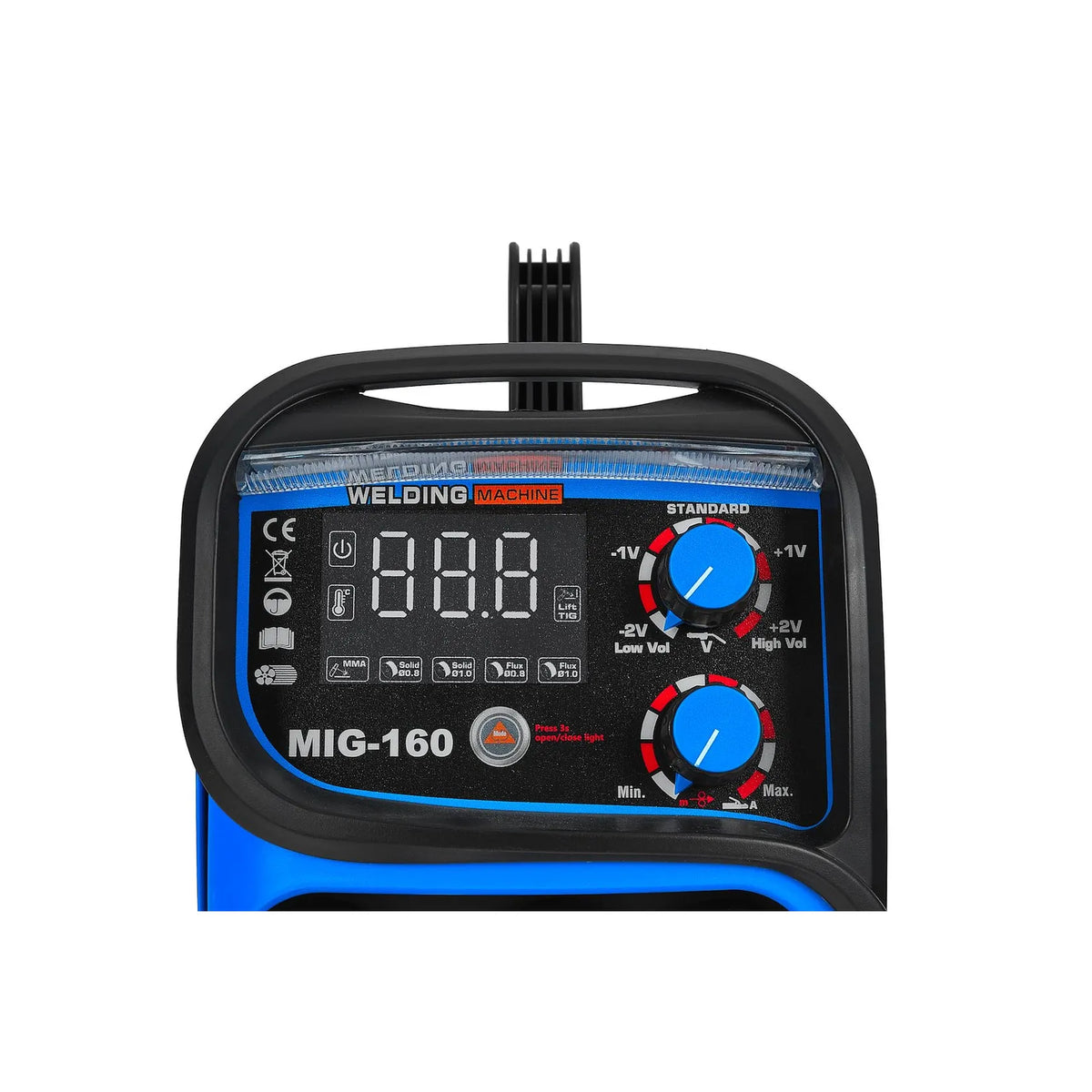 GEKO Lasapparaat MIG/MAG/MMA 20 - 160 A met gas en gasloos 7,9 kg