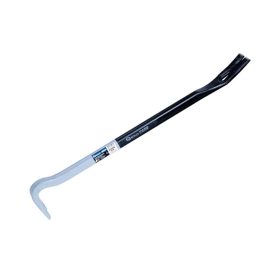 GEKO Dubbelzijdig koevoet 600 mm 90° offset grijs-zwart