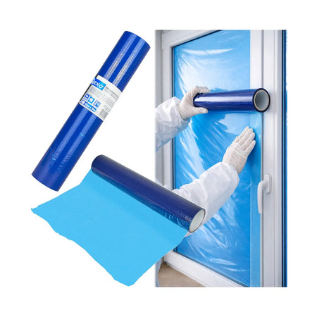 GEKO Zelfklevende beschermfolie met UV-filter 50 cm x 50m