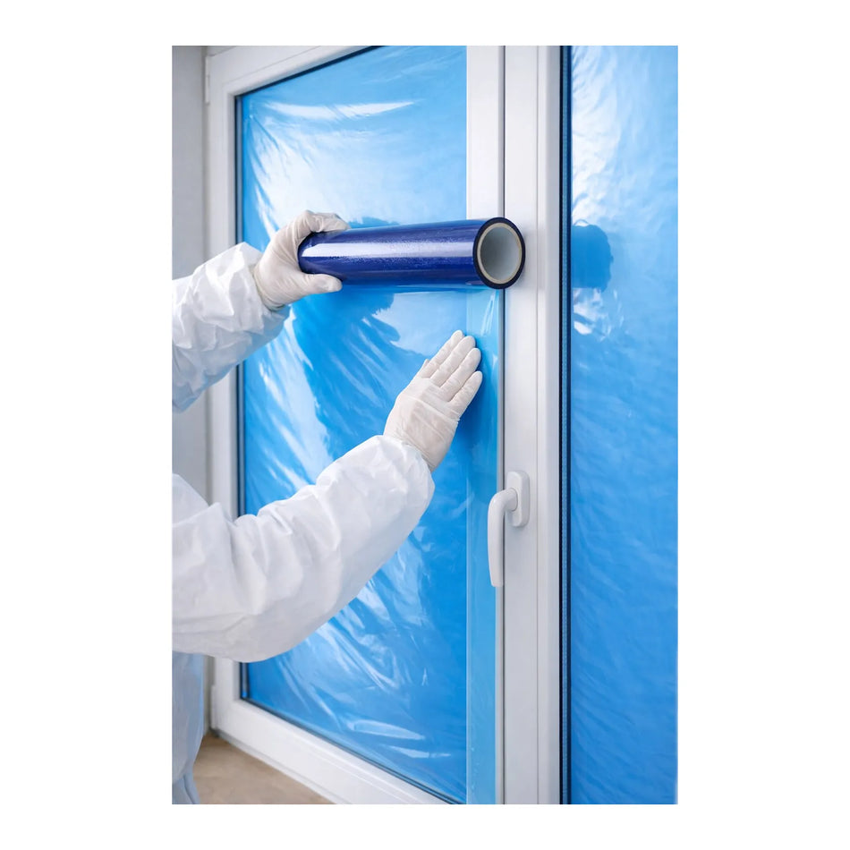 GEKO Zelfklevende beschermfolie met UV-filter 50 cm x 25m