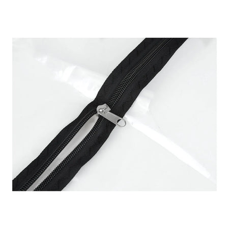 GEKO Deurafdekfolie met U-rits 220x120 cm transparant