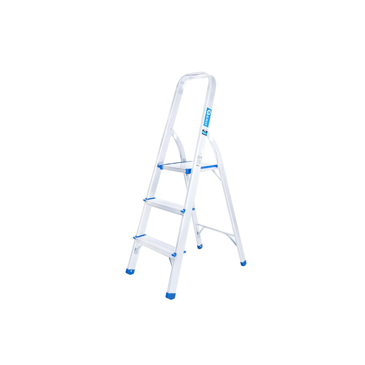 GEKO Aluminium huishoudtrap 3-treden 150 kg