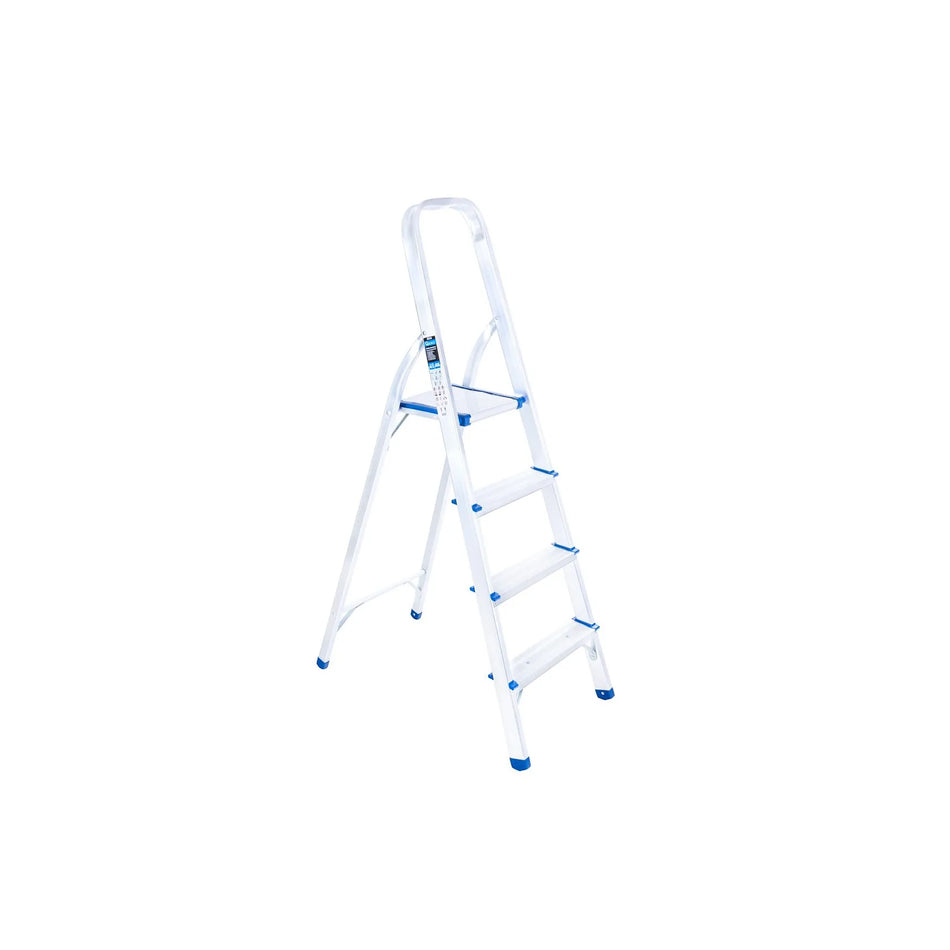 GEKO Aluminium huishoudtrap 4-treden draagvermogen 150 kg