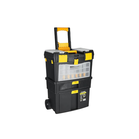 Keltin plastic gereedschapstrolley met wielen en verwijderbare organizer 46x26x62 cm