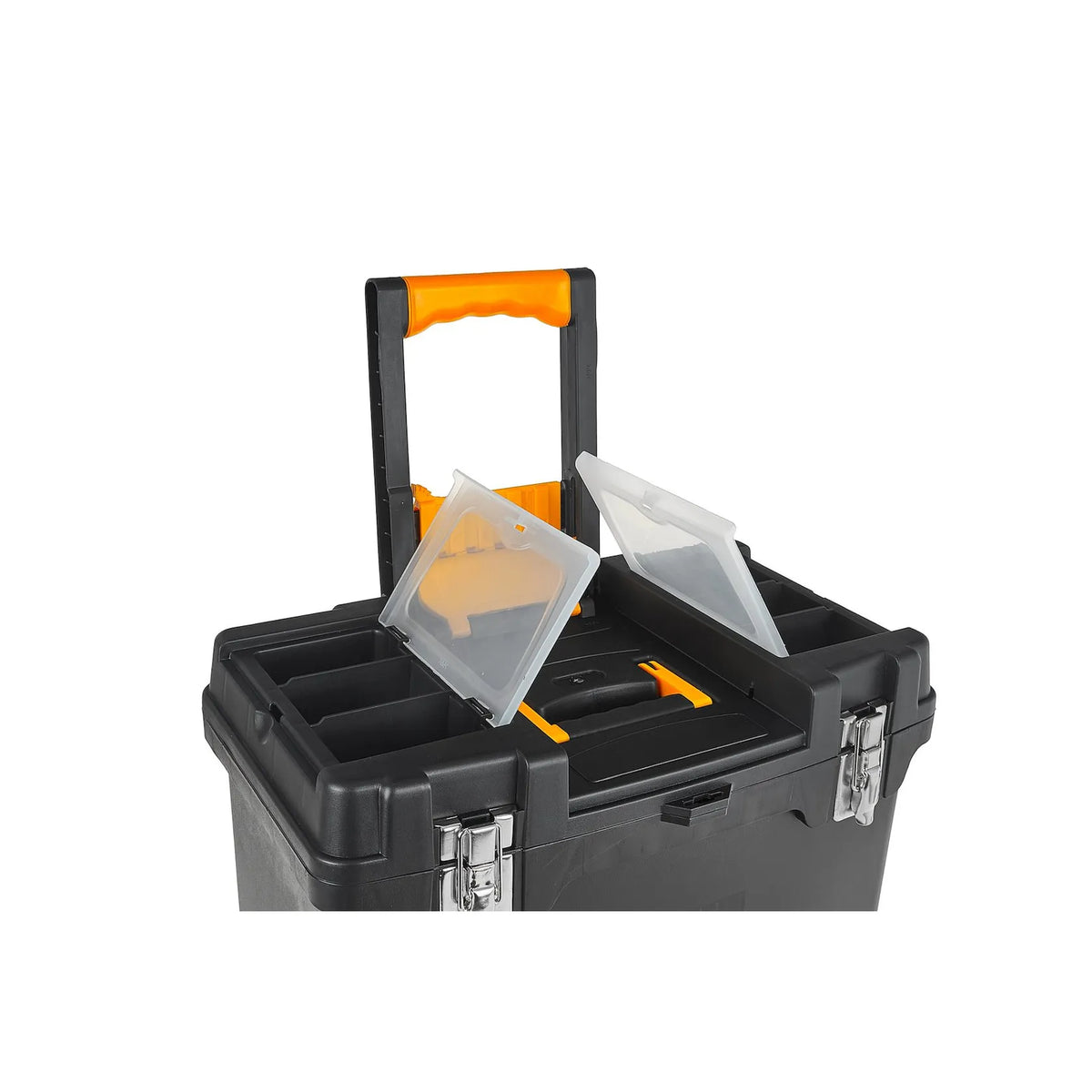Keltin plastic gereedschapstrolley met organizer en 4 lades 46x26x82 cm