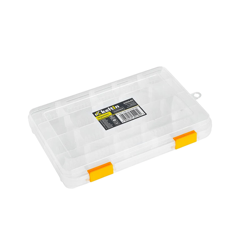 Keltin Plastic opbergsysteem met 20 vakken 21x15x4 cm
