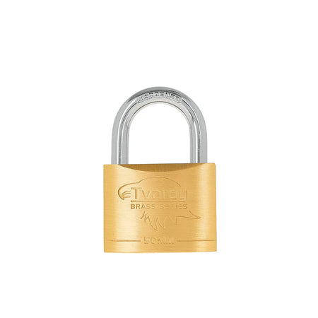 Tvardy Verstevigd messing hangslot 50 mm BRASS-SERIES