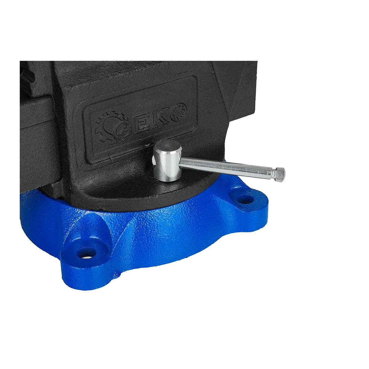 GEKO Bankschroef heavy duty 6" 150 mm met 360° draaibaar