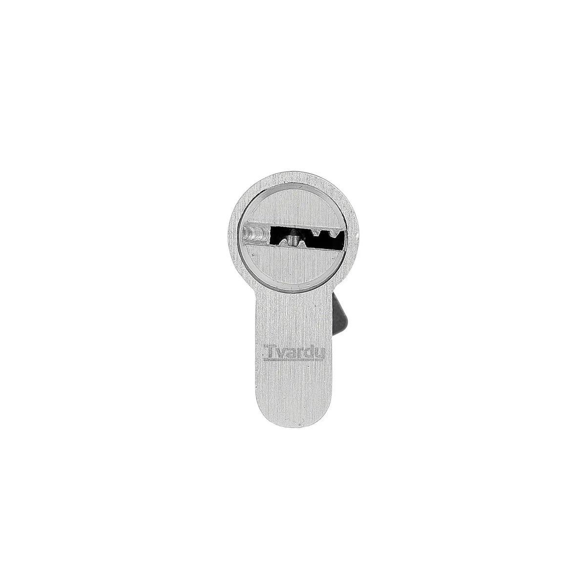 Tvardy Cilinderslot met draaiknop 30G/35 mm geborsteld nikkel
