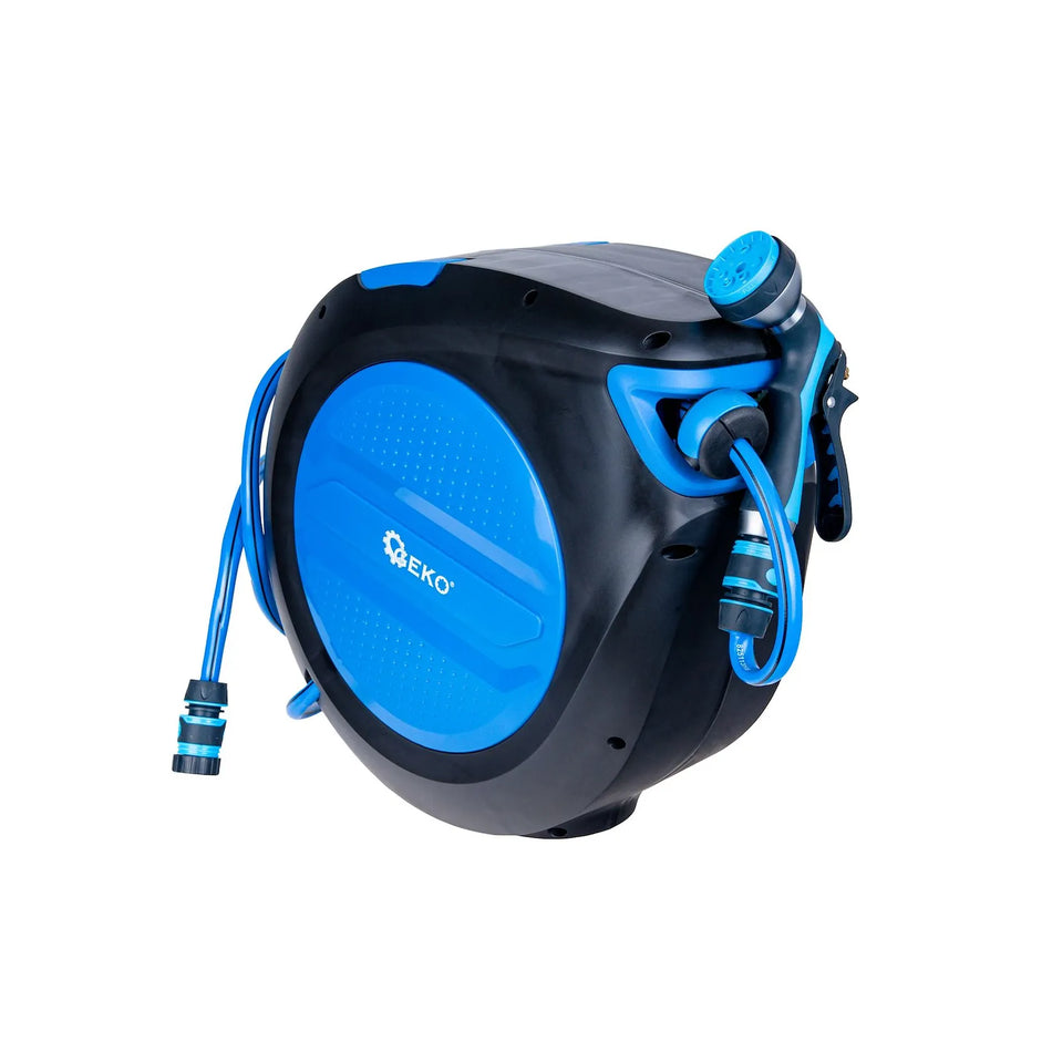 GEKO Tuinautomatische haspel met 30 m 1/2" tuinslang SKY-LINE