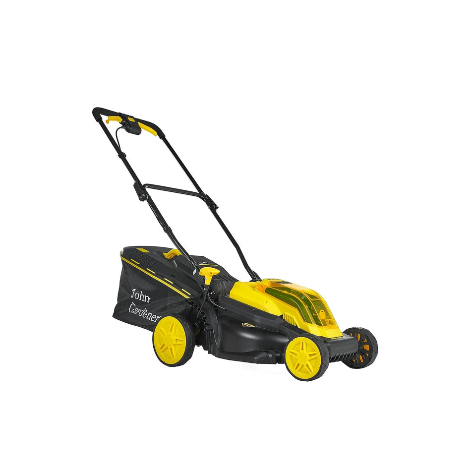 John Gardener Accu grasmaaier 20 V 38 cm met 2x4.0 Ah CoreX batterijen