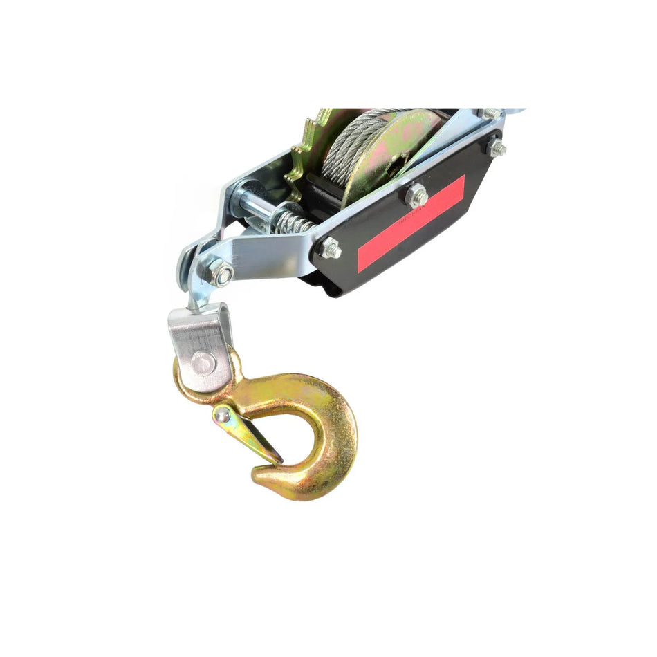 GEKO Handtakel 2 ton enkelvoudige ratel met 1,8m touw