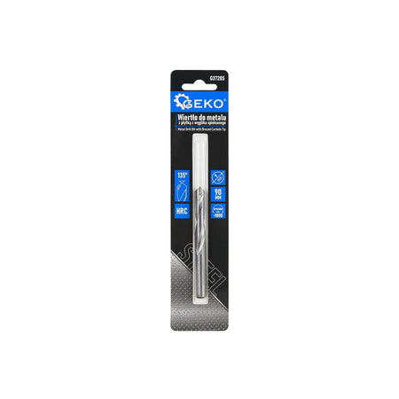 GEKO Metaalboor met Gesoldeerde Carbide Tip 9x90 mm
