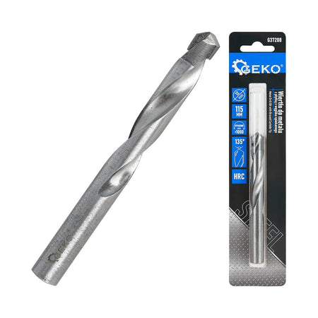 GEKO Metaalboor met Gesoldeerde Carbide Tip 12x115 mm