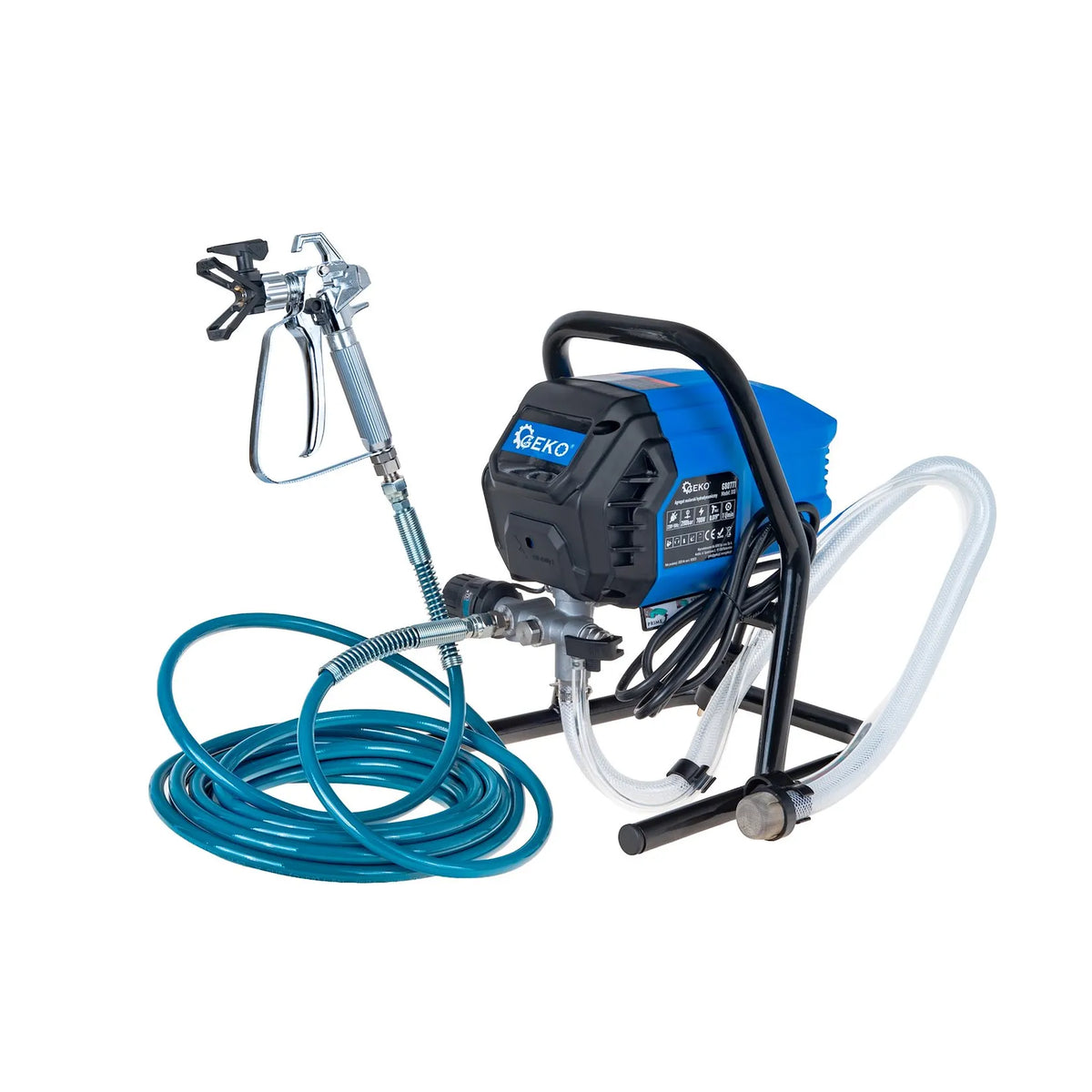 GEKO Elektrische airless verfspuit X10, 700 W, 200 bar