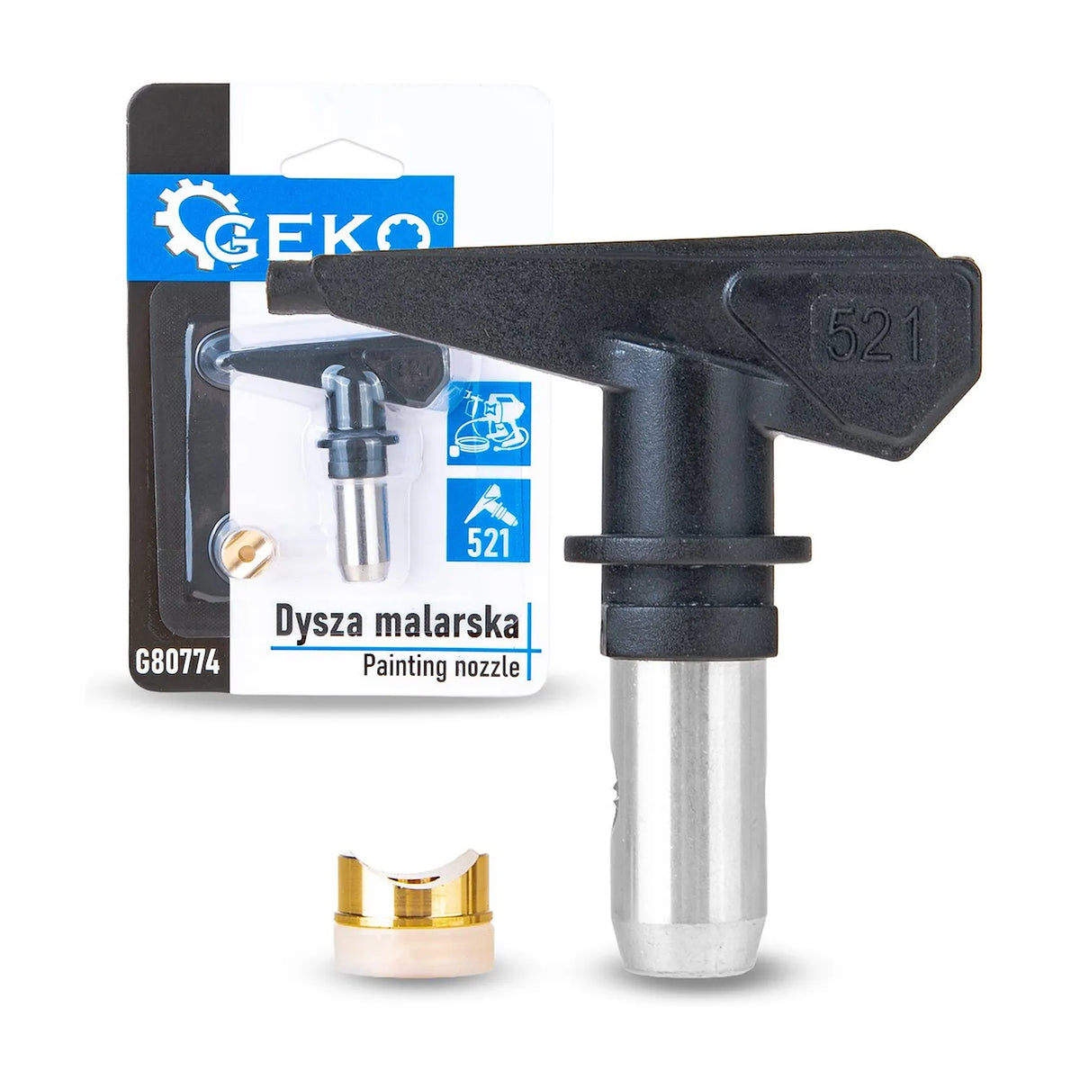 GEKO Spuitmond 521 voor elektrische airless verfspuit