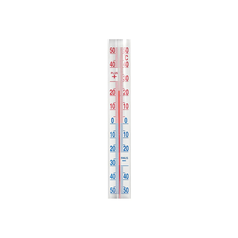 Keltin buitenraamthermometer met duidelijke schaal 233x24 mm wit
