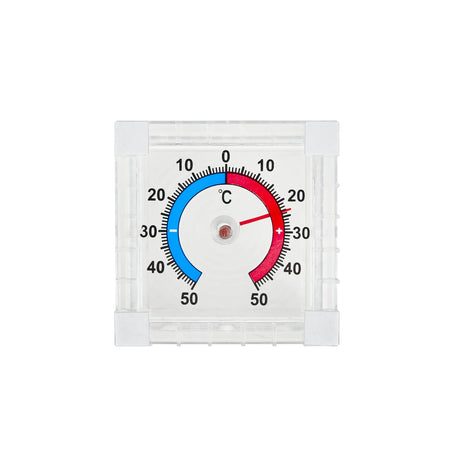Keltin zelfklevende raamthermometer buiten -50 °C tot +50 °C 75x75 mm