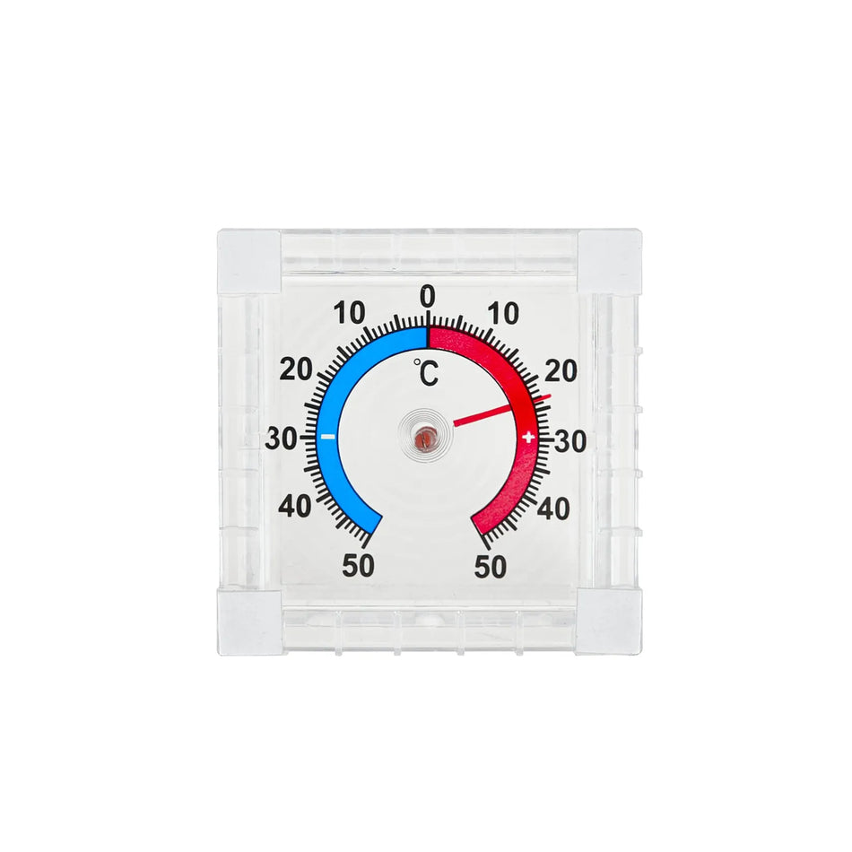 Keltin zelfklevende raamthermometer buiten -50 °C tot +50 °C 75x75 mm