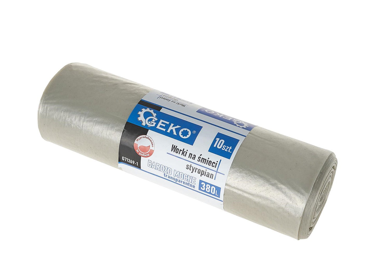 GEKO Grote HDPE Opvangzakken 380 Liter 10 Stuks