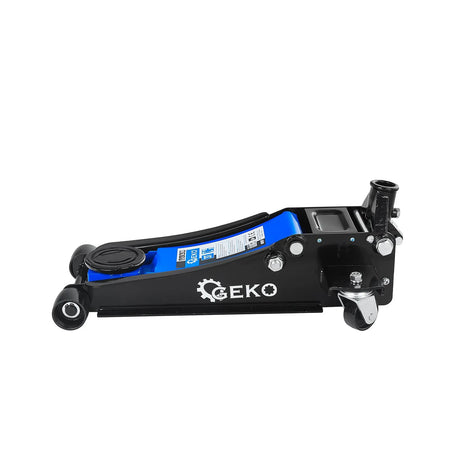 GEKO hydraulische lage profiel krik met twee zuigers 3T 85 - 430 mm
