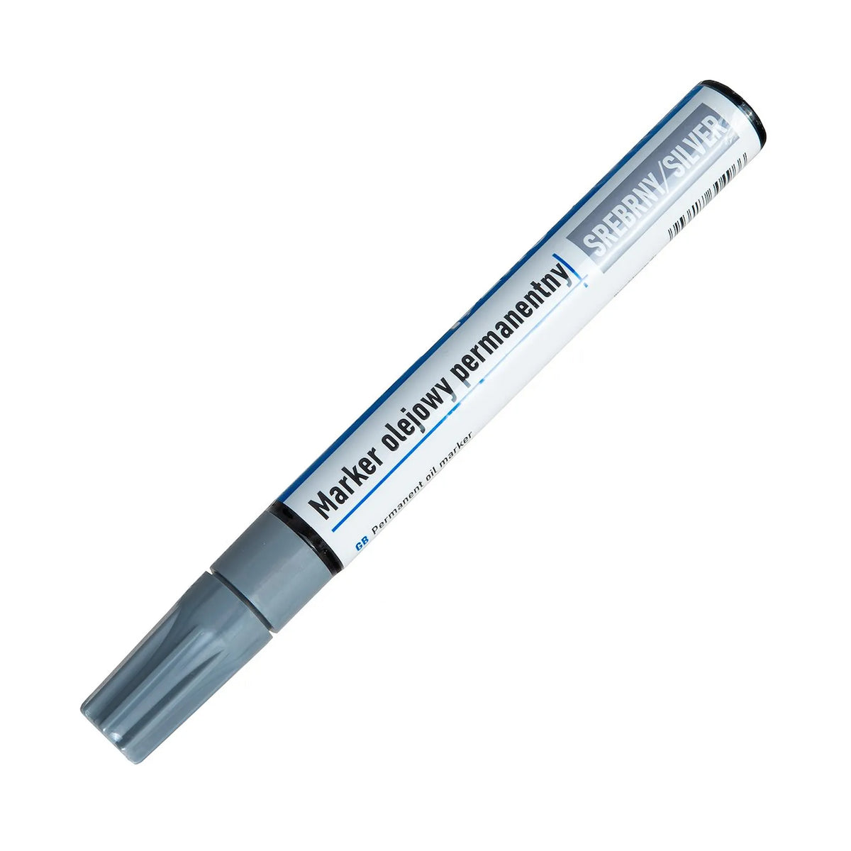 GEKO permanente zilveren olie-marker met 1 - 1,5 mm punt