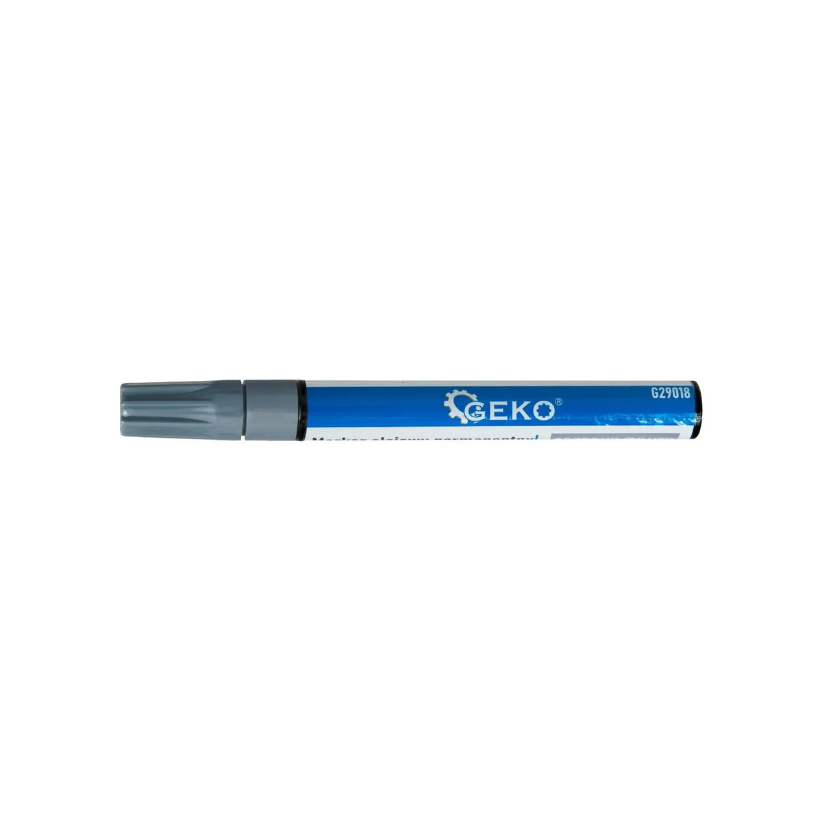 GEKO permanente zilveren olie-marker met 1 - 1,5 mm punt