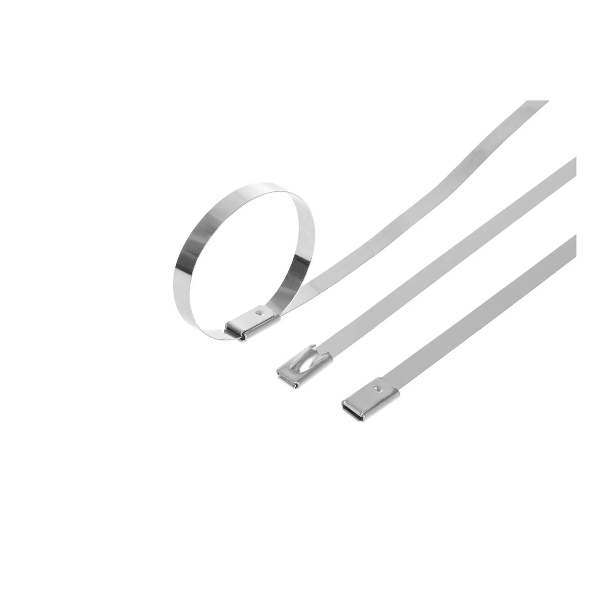 GEKO RVS Kabelbinders 4,6x450 mm Set van 100