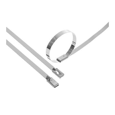 GEKO RVS Kabelbinders 4,6x450 mm Set van 100