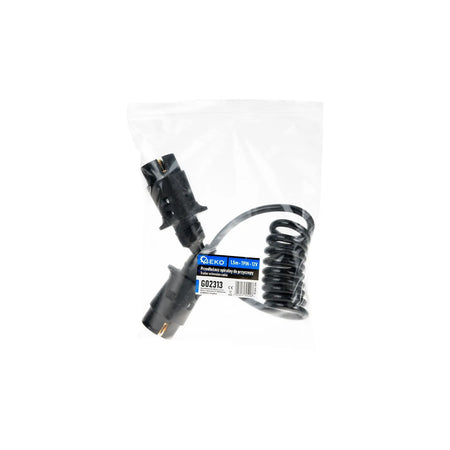 GEKO Coiled aanhanger verlengkabel 1,5m 7-PIN 12 V
