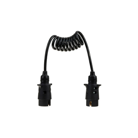 GEKO Coiled aanhanger verlengkabel 1,5m 7-PIN 12 V