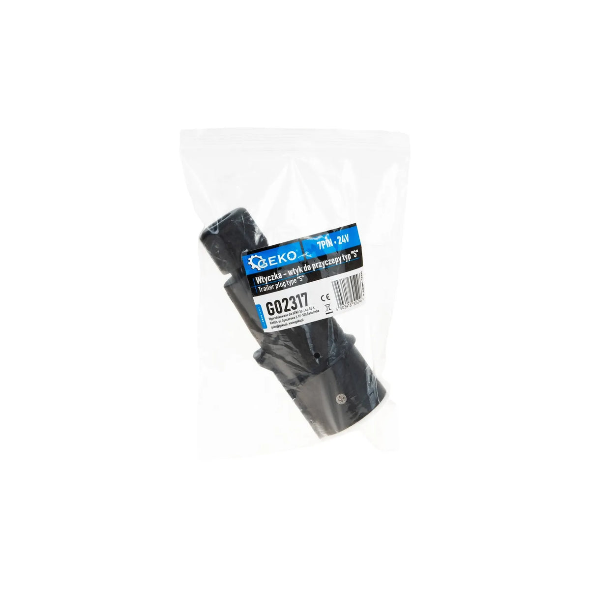 GEKO Trailerstekker 7PIN 24 V type S