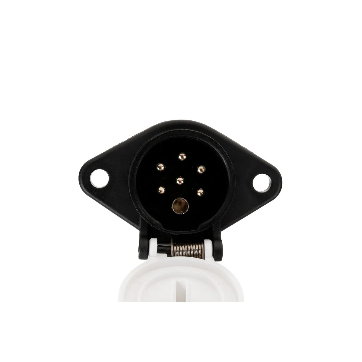 GEKO Trailercontactdoos 7PIN 24 V type S zwart