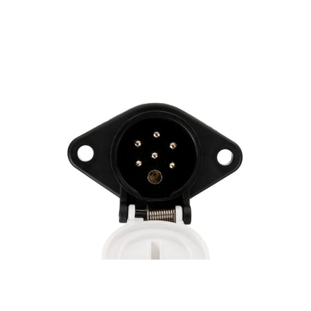GEKO Trailercontactdoos 7PIN 24 V type S zwart
