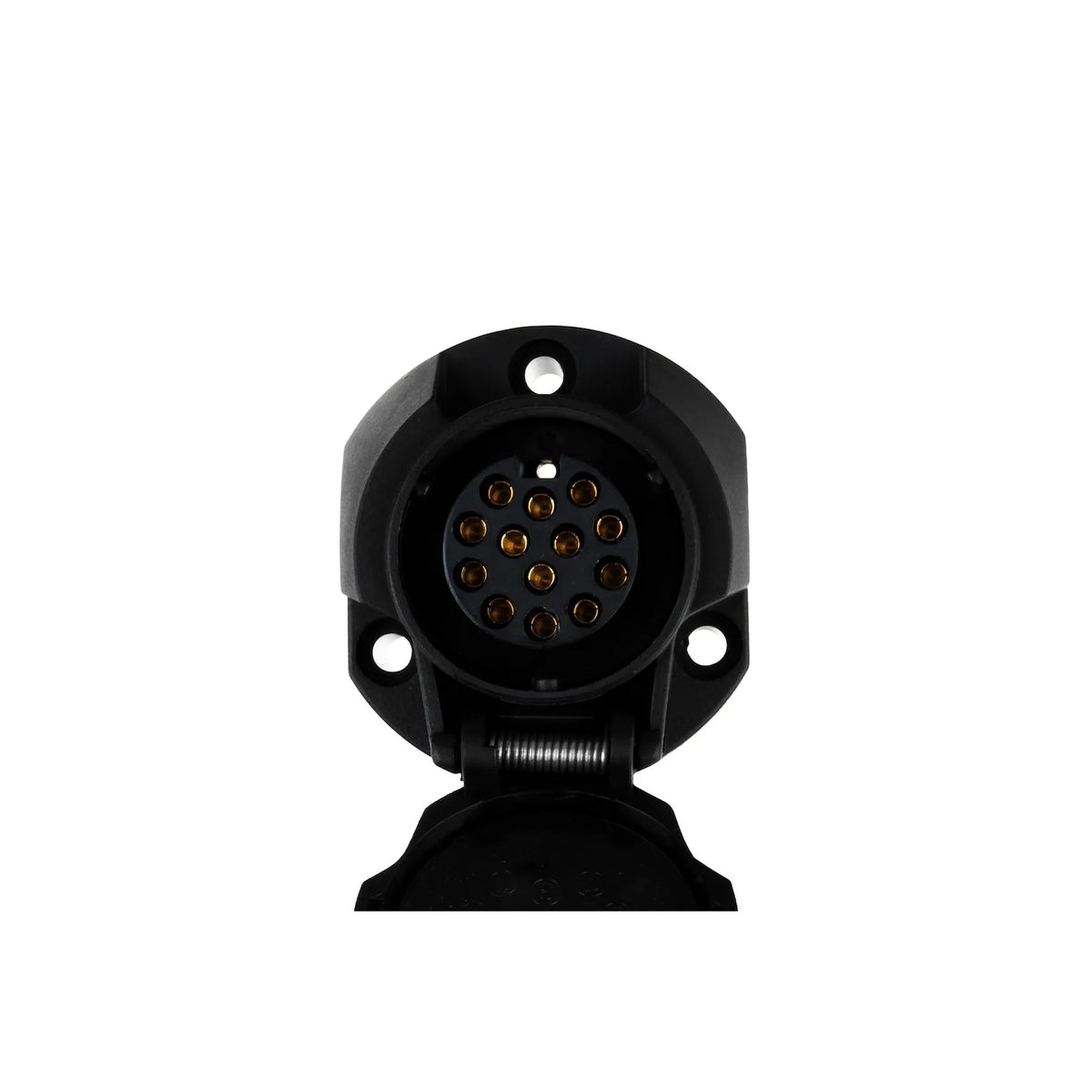 GEKO Trailercontactdoos 13PIN 12 V zwart