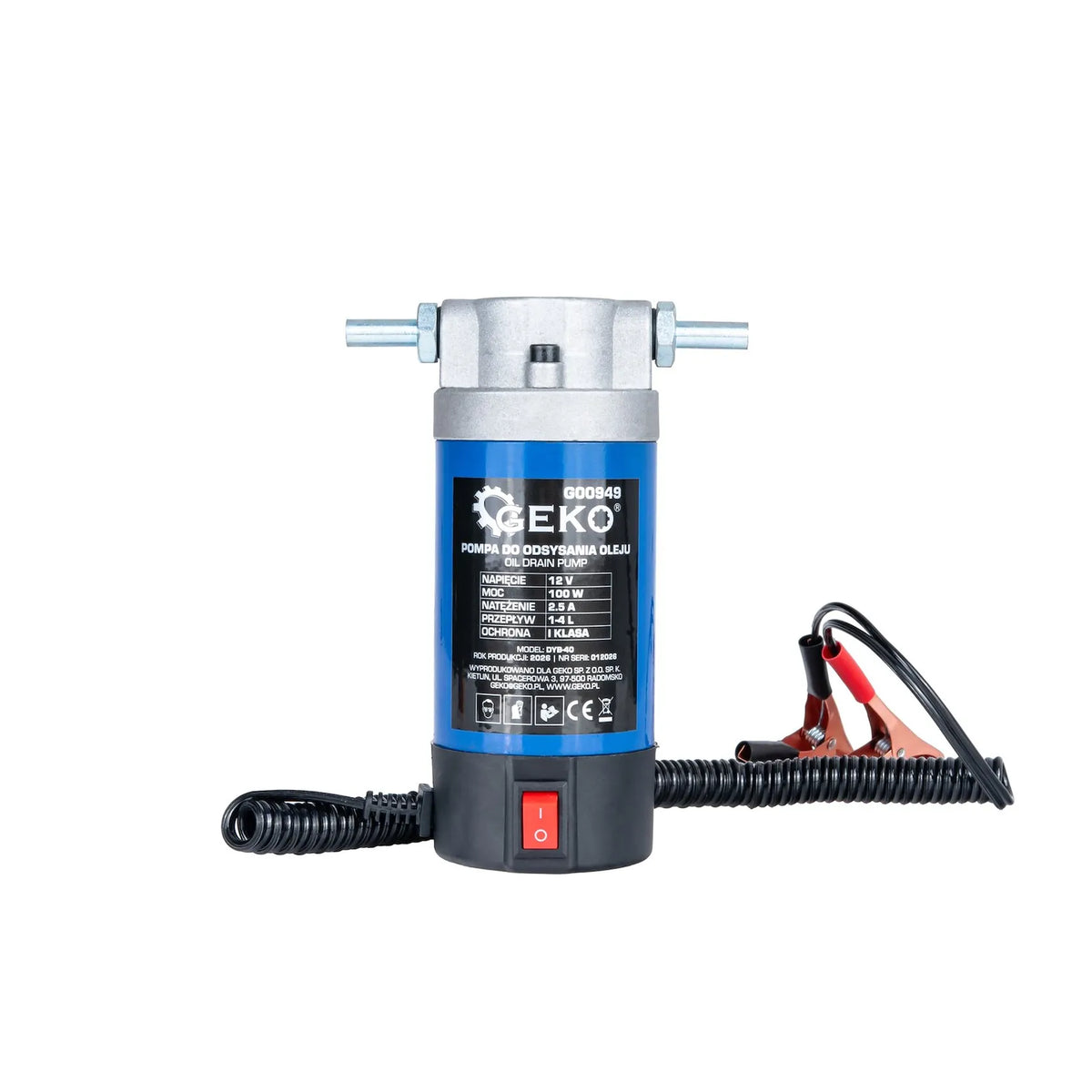 GEKO Olieafzuigpomp 12 V 100 W 2 - 4l/min
